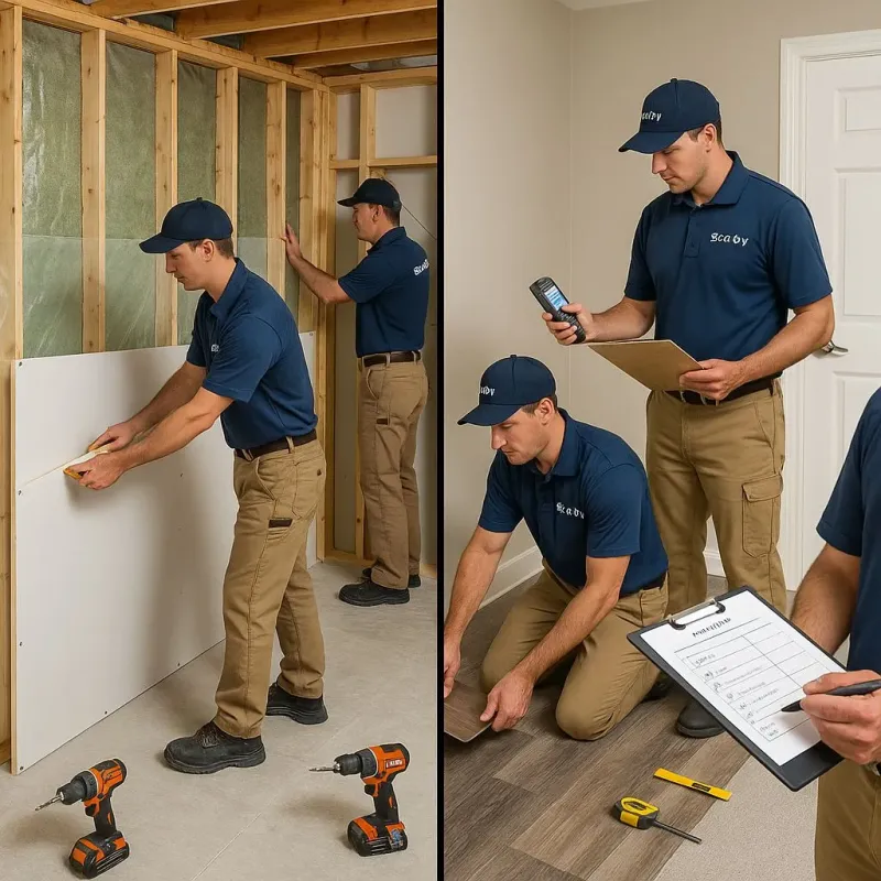 Repairs and Reconstruction process in Marshallville, GA